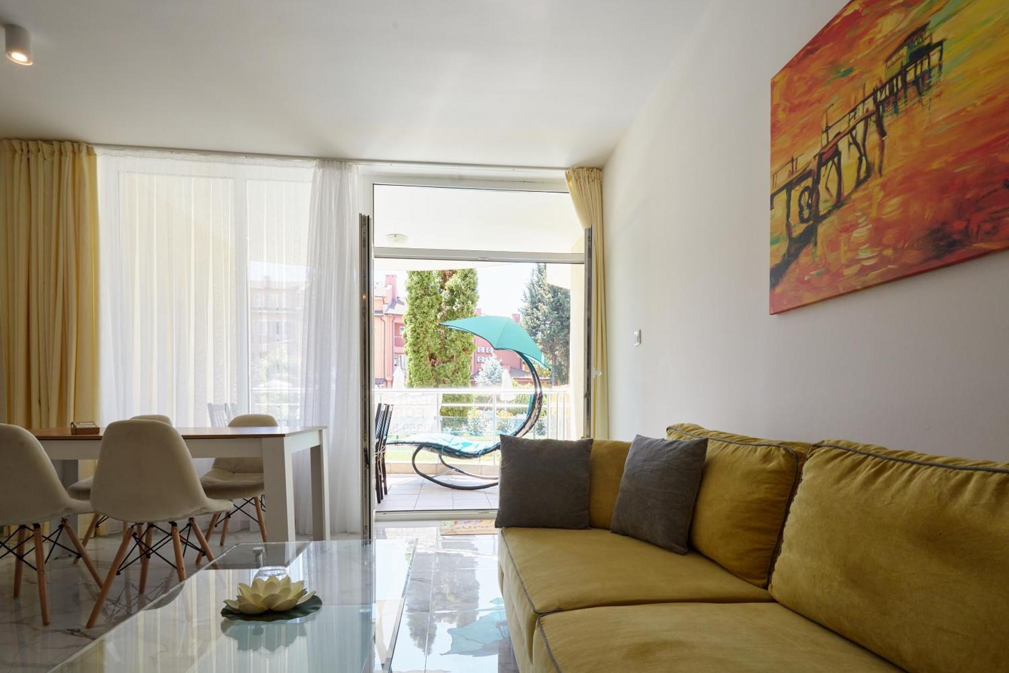 Luxury First Line Apartment With Pool By The Sea Νεσέμπαρ Εξωτερικό φωτογραφία